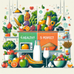 Gaya Hidup Sehat dengan Konsep Makanan 4 Sehat 5 Sempurna