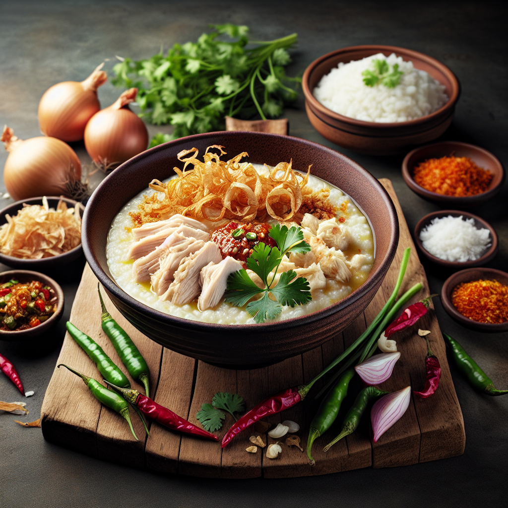 Resep Bubur Ayam Makassar: Panduan Lengkap Membuat Hidangan Khas yang Lezat
