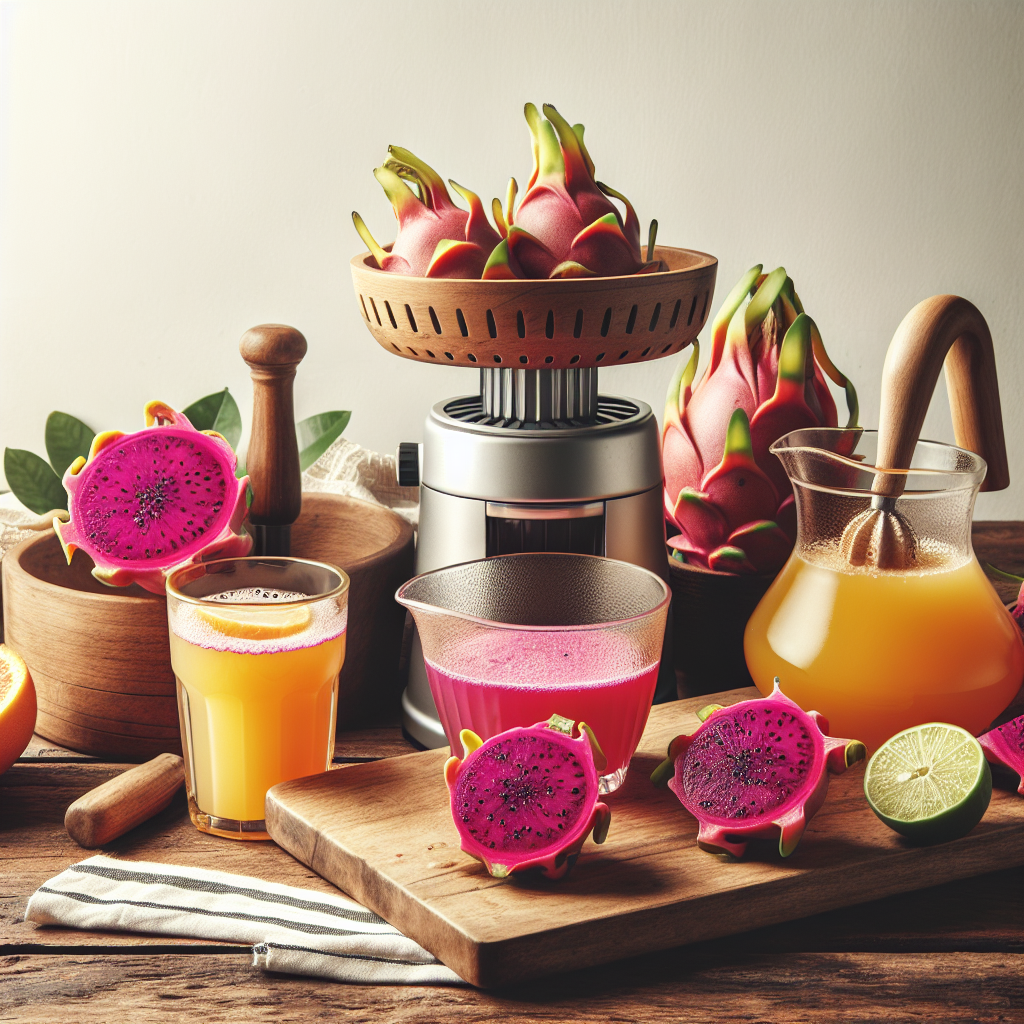 Resep Jus Buah Naga Segar: Cara Mudah Membuat Minuman Sehat dan Lezat